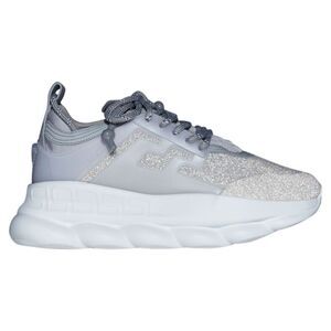 Versace Chain Reaction Reflective Crystal Rhinestone sneaker